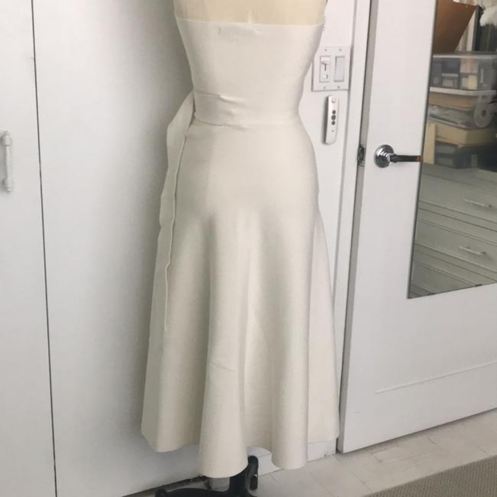Alexander Wang Ivory Cutout Cocktail Dress - Picture 4 of 5